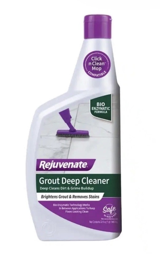 Rejuvenate Grout Deep Cleaner Bio Enzymatic Tough Stains Formula – 32 fl oz