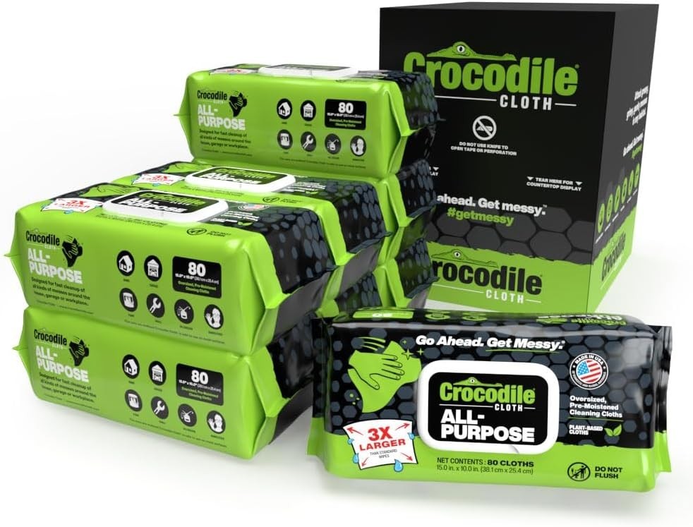 Powerful All-Purpose Cleaning Wipes – Alcohol-Free & Plant-Based Solutions