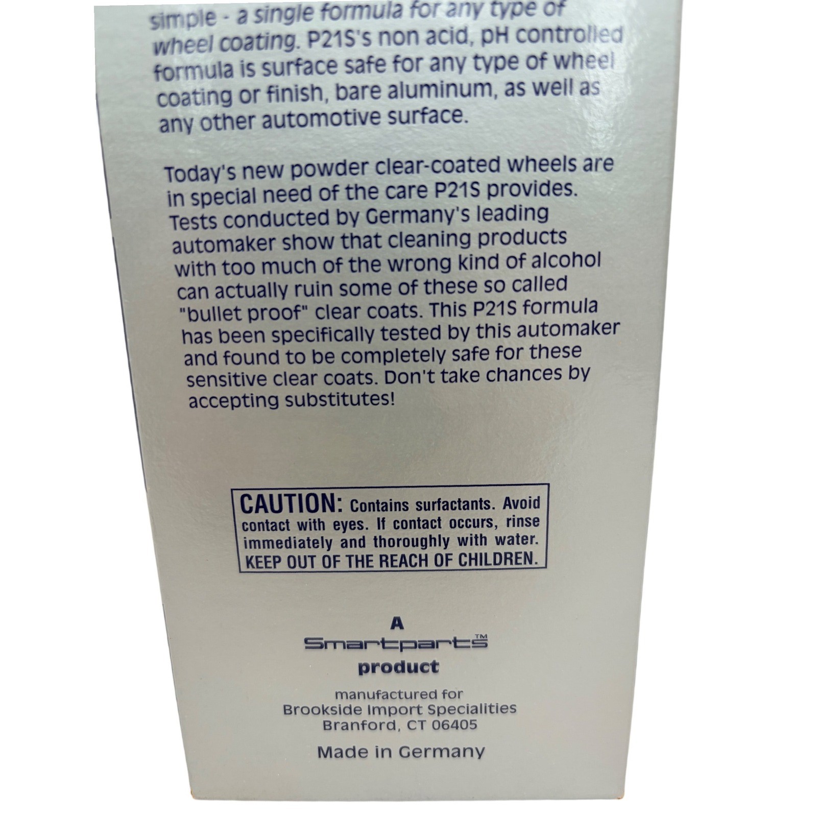 P21S High Performance Wheel Cleaner Kit 500ml Non-Acid pH-Controlled Germany