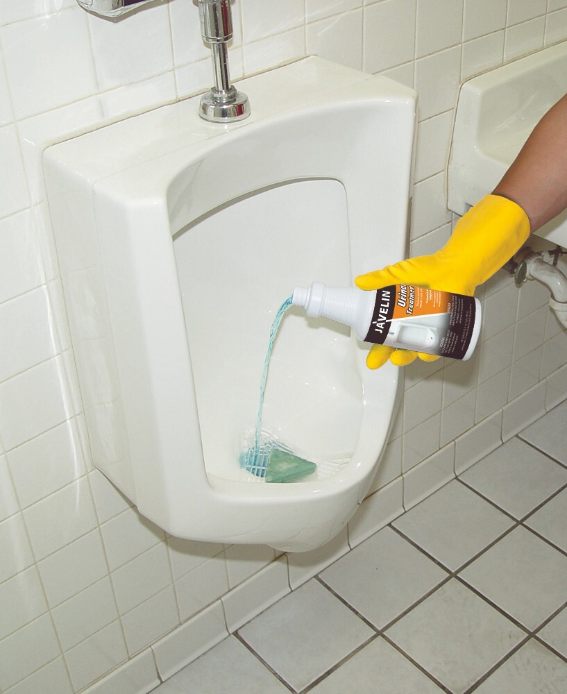 Javelin Urinal Treatment | Unclogs Clogged Urinals | 32 OZ