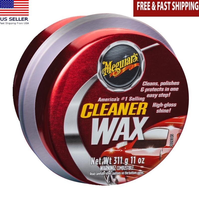 Cleaner Wax Paste Glossy Finishes Cleans Shines Protects Easy Application New