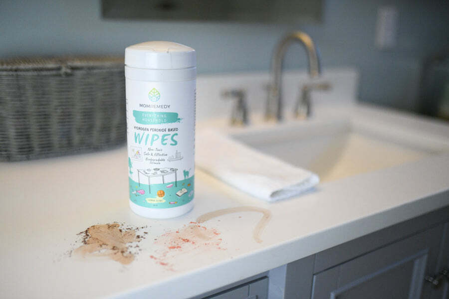 2-Pack MomRemedy Eco-Friendly and Non-Toxic Hydrogen Peroxide Wipes for All-purp