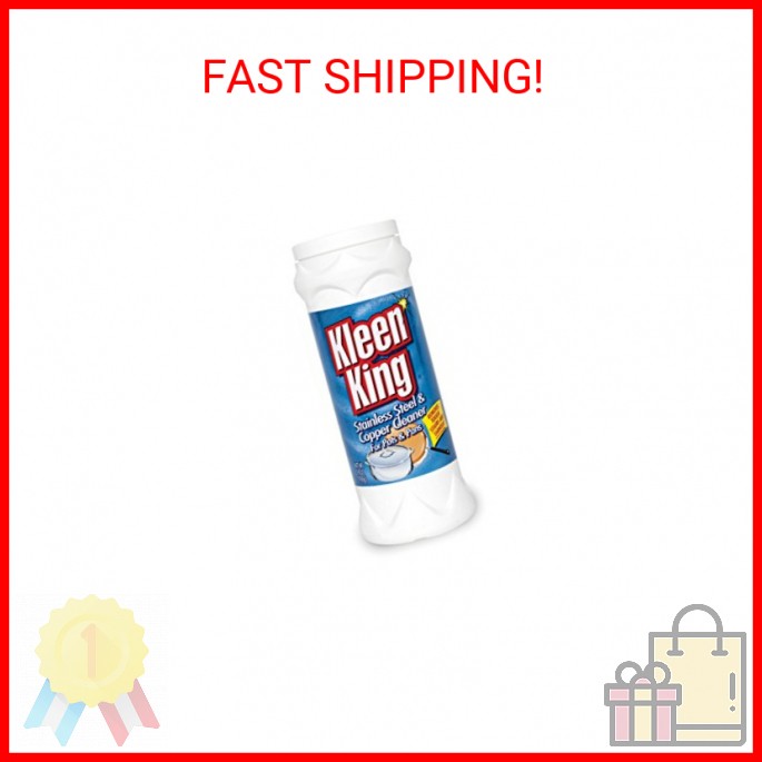 King Kleen Stainless Steel Cookware Cleaner and Copper Cleaner (14 oz, 1 Pack) H