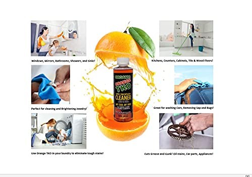 Organic Orange TKO – Stain remover, Floor cleaner, Degreaser, Glass cleaner, …