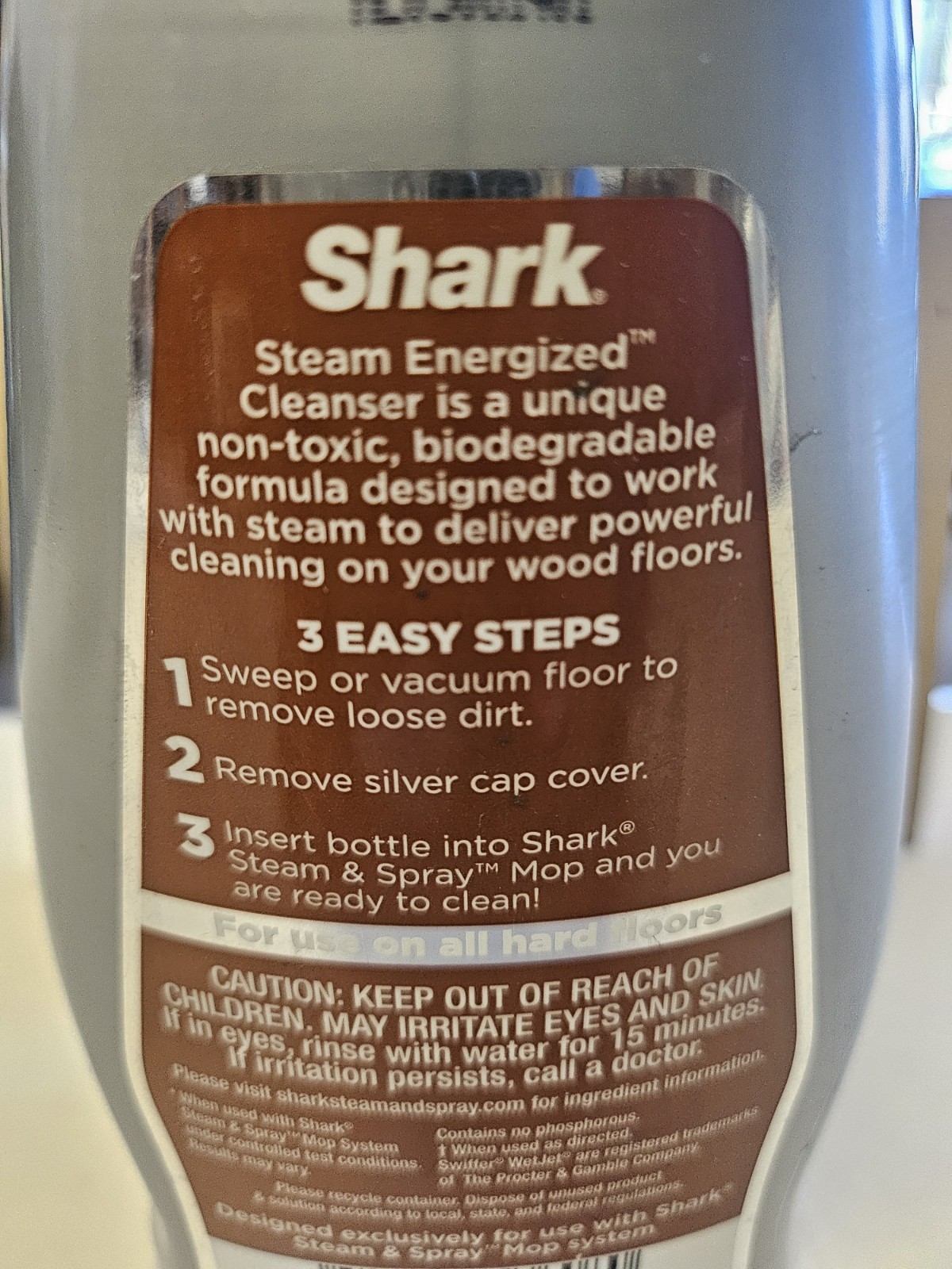 Lot 3 SHARK Steam Energized Cleanser Multi Waterfall Fresh & Wood Floor 20 oz