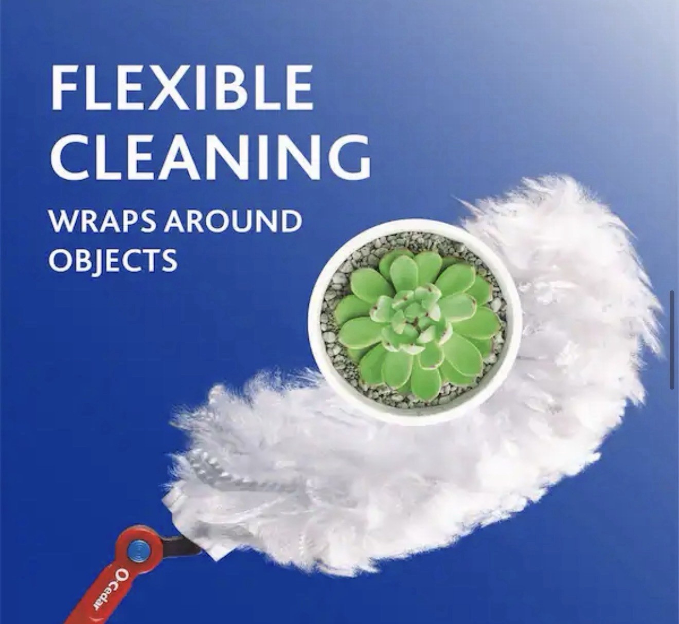 Flex and Catch Heavy Duty Dusting Kit Extendable Handle 3 ft w/ 5 Refills