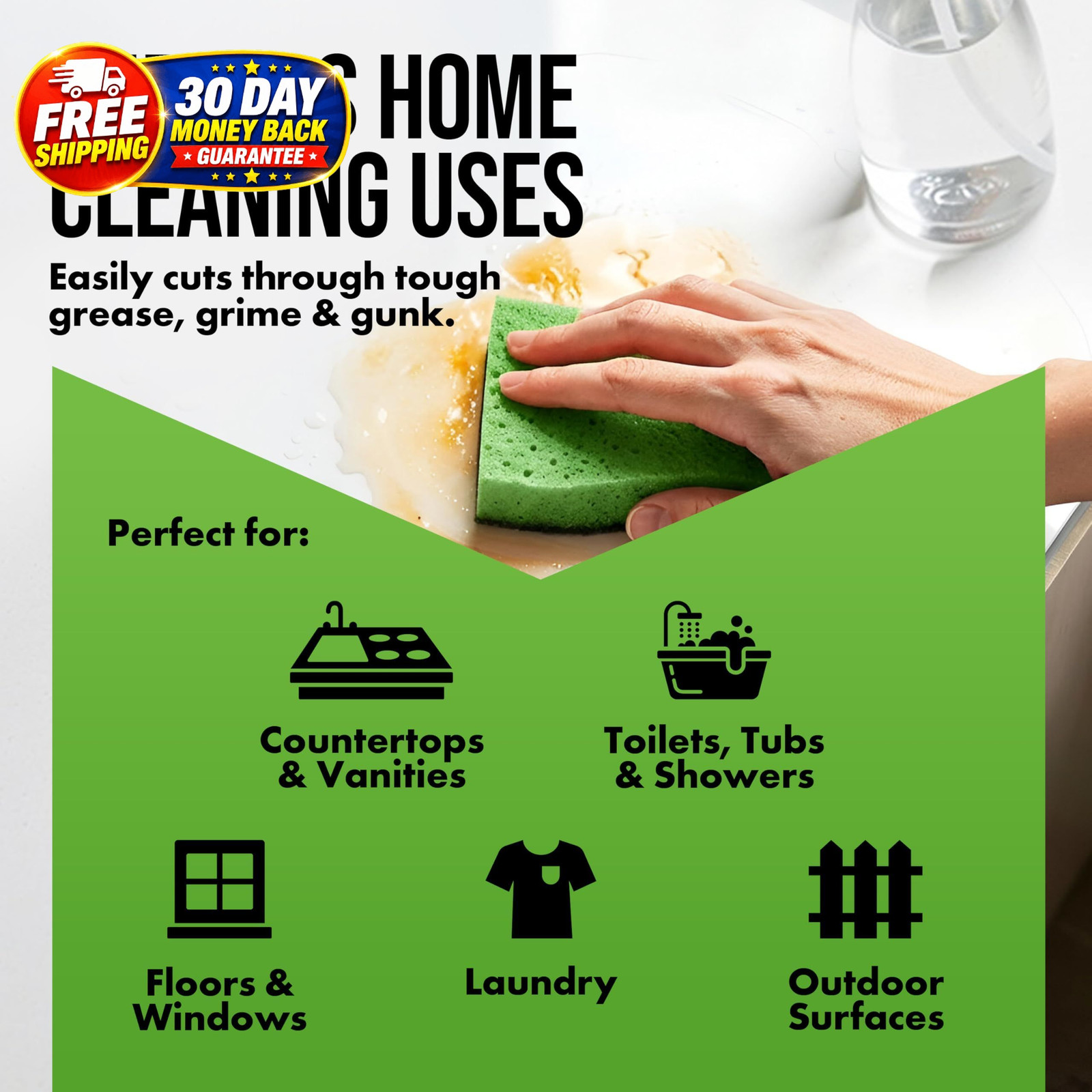 30% Vinegar Concentrated Extra Strength — All 128 Fl Oz, No Color