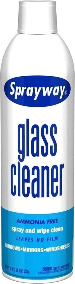 24 Pack Sprayway Glass Cleaner, 19oz FREE SHIPPING