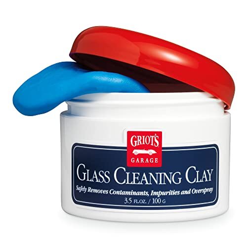 Griot’s Garage 11049 Glass Cleaning Clay 3.5oz, Blue