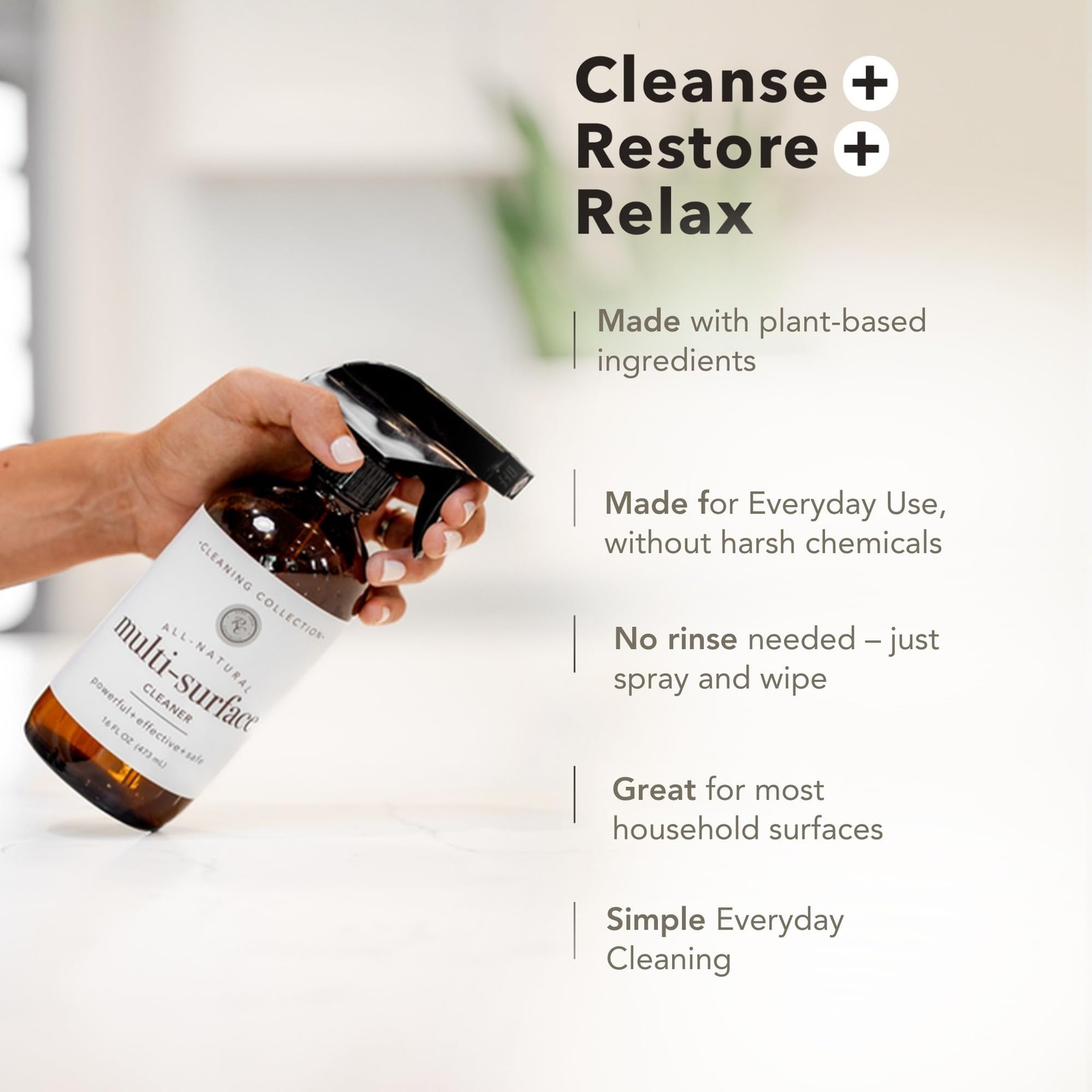 Multi-Purpose Cleaner Spray – Powerful, Effective, & Safe All Purpose Cleaner…