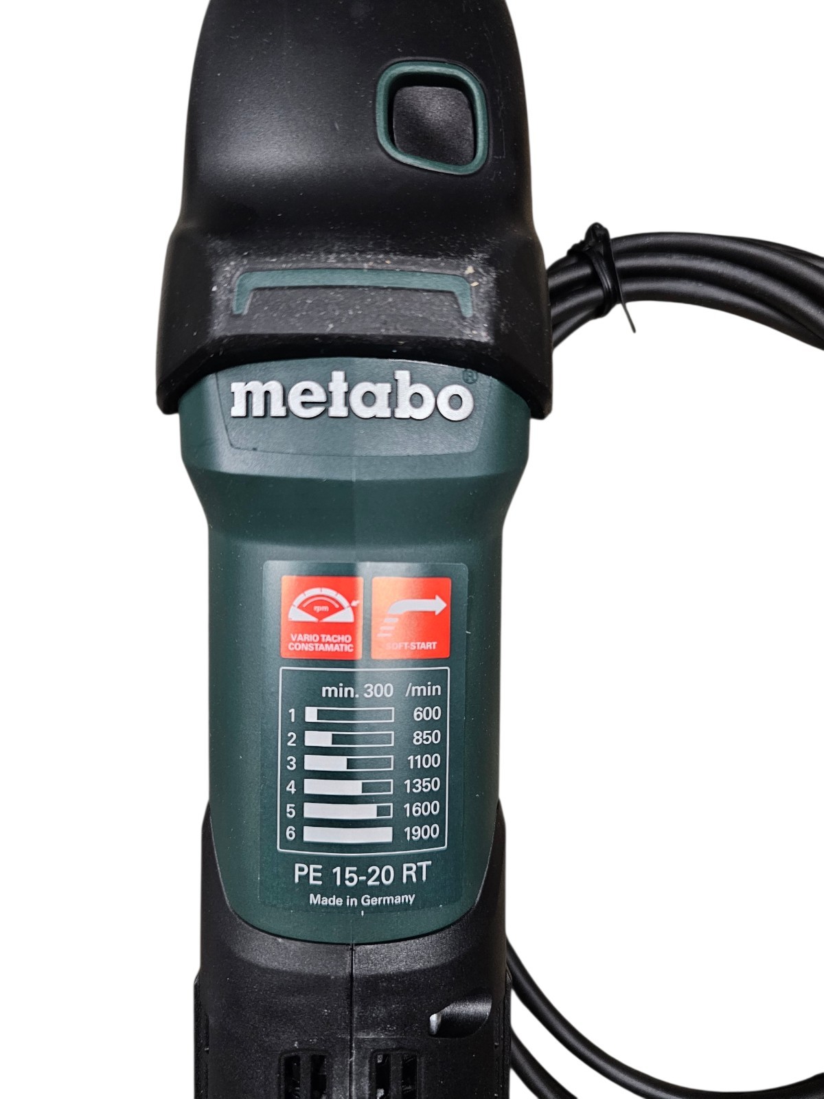 Metabo PR 15-20 RT Rotary Tool buffer/Grinder 1300-1500 RPM Type F Schuko Plug