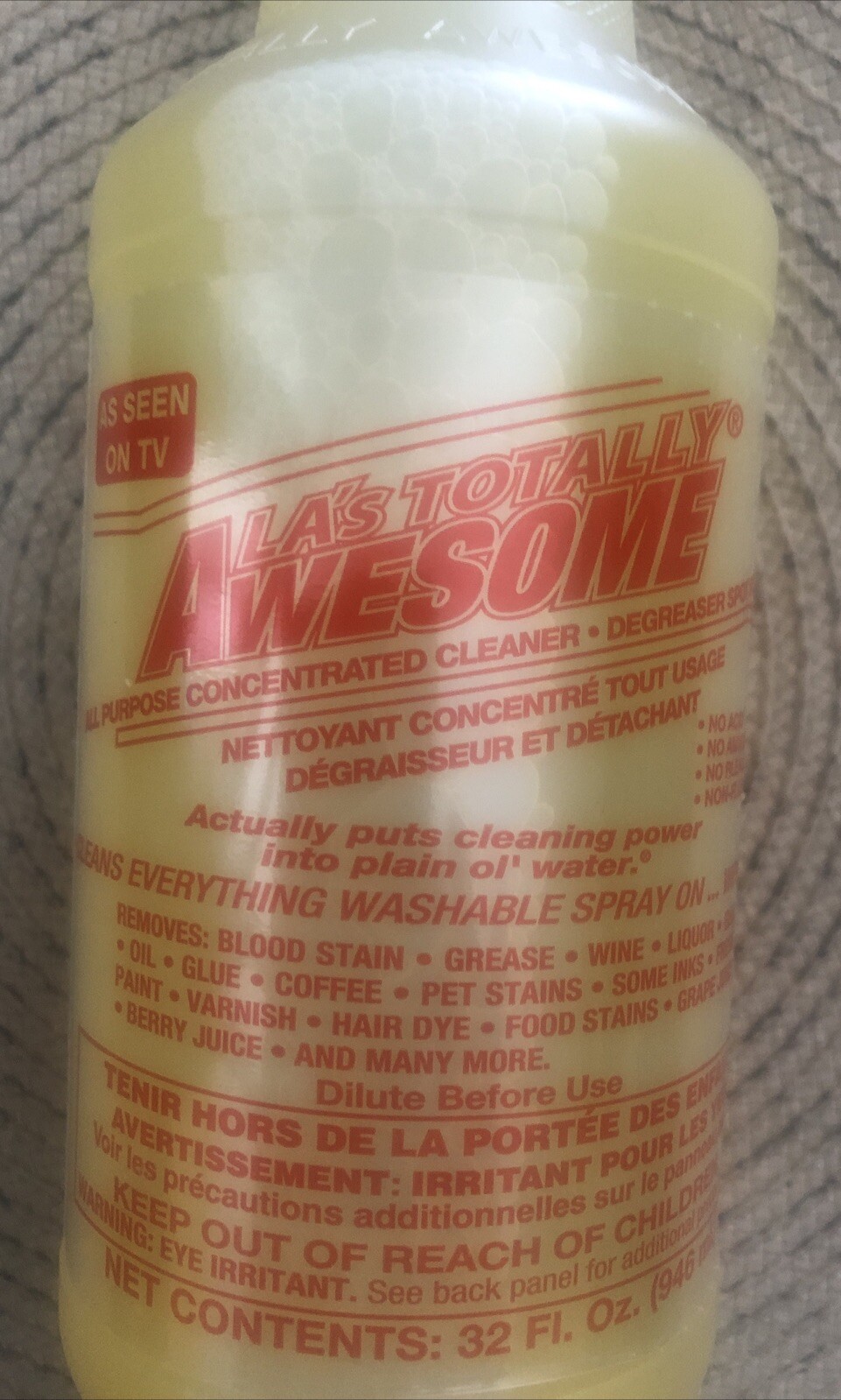 LA’s Totally Awesome /All-Purpose Concentrated Cleaner & Degreaser/ 32 Fl. Oz