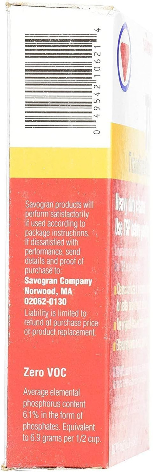 10621 Trisodium Phosphate (TSP) 1LB (16Oz) – 2 Pack