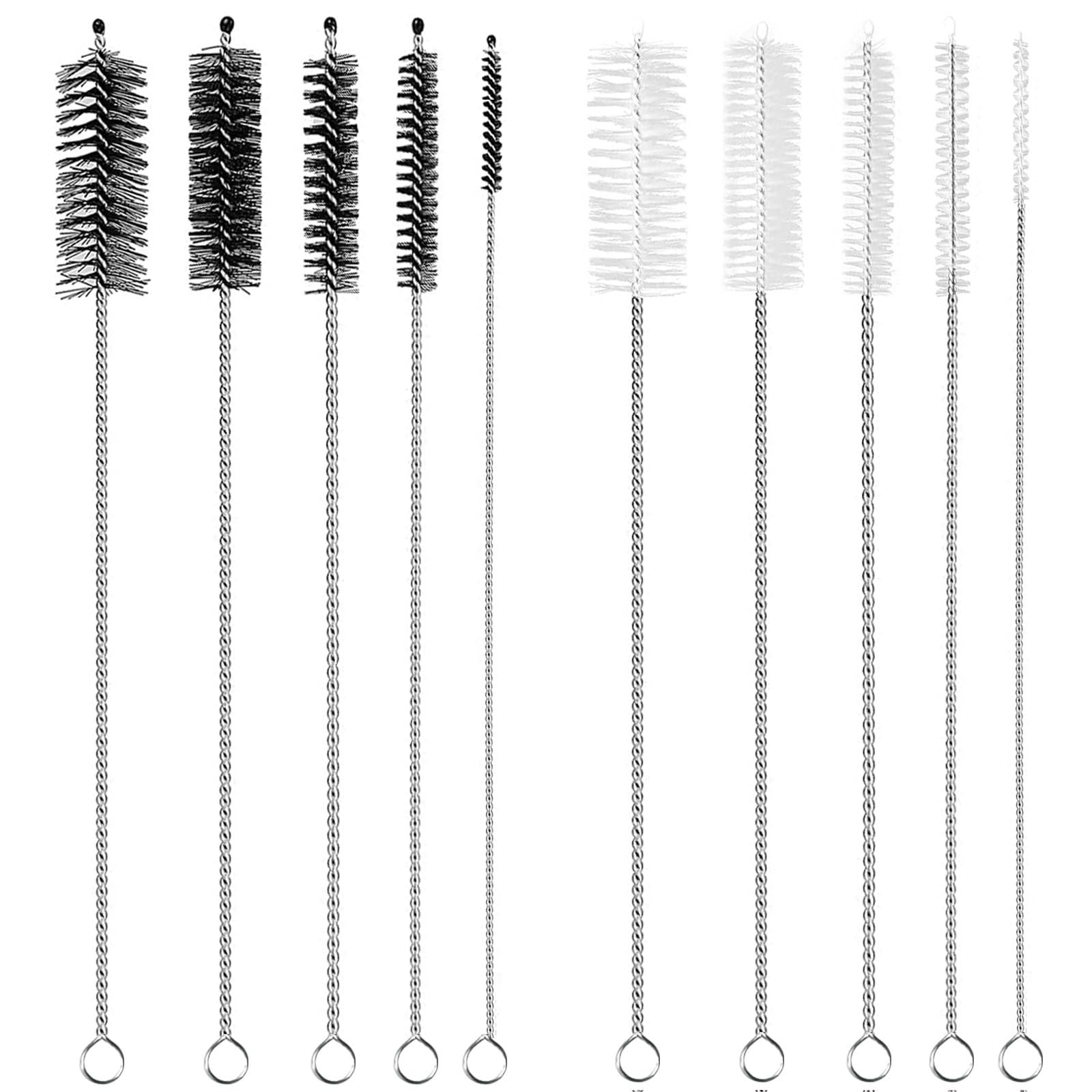 Straw Cleaner Brush Extra Long 12 Inch 10 Pcs Straw Cleaner Brush Bristles Diame