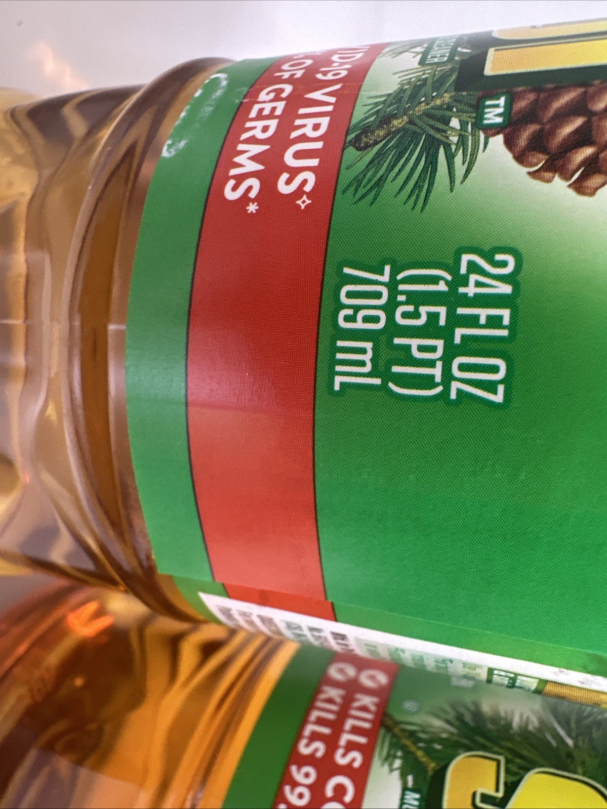 2x Pine-Sol All Purpose Cleaner Original Formula With Pine Oil 40oz & 24oz