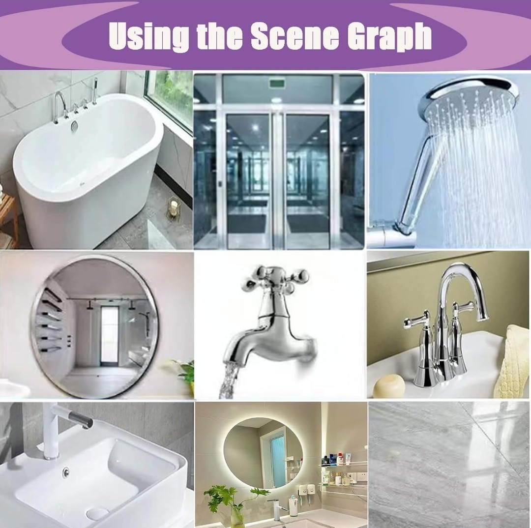 Foaming Bathroom Cleaner Spray – 300ml All Purpose Foam Spray for Glass, Tiles &