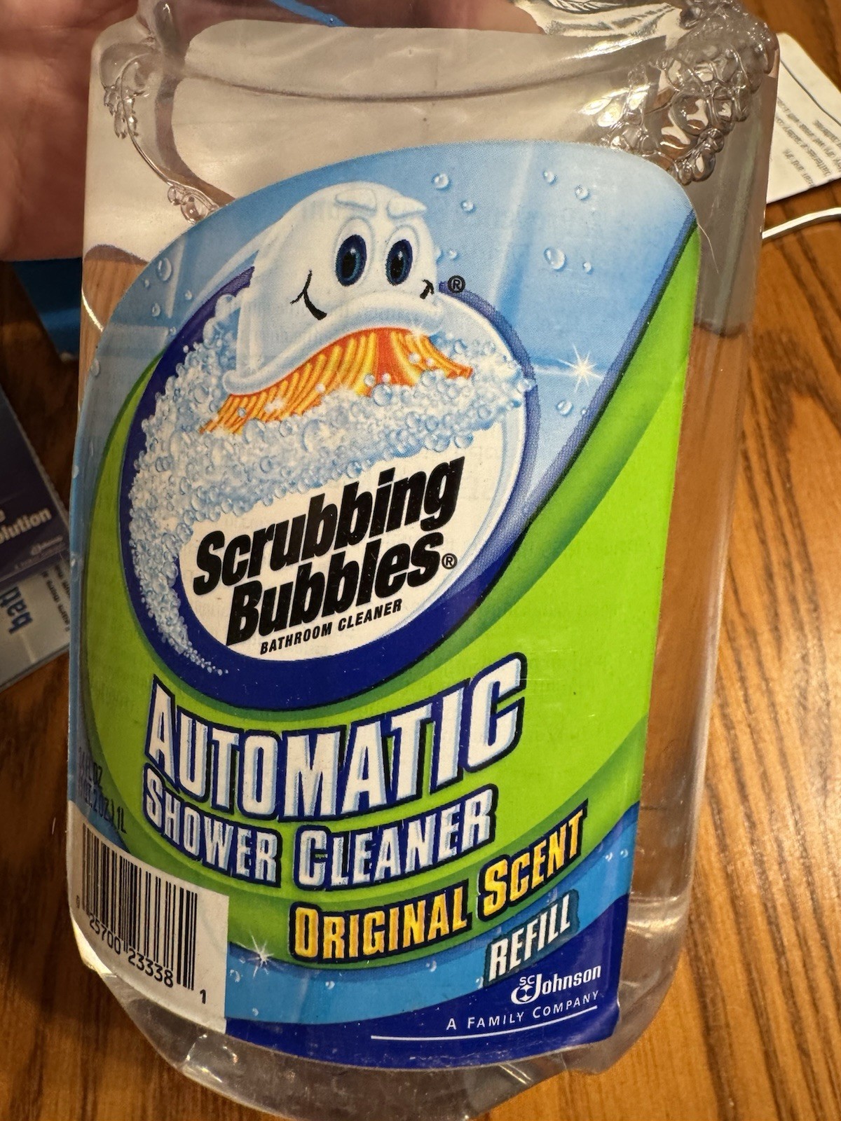 Scrubbing Bubbles Automatic Shower Cleaner Original Scent Starter Kit 2 Refills