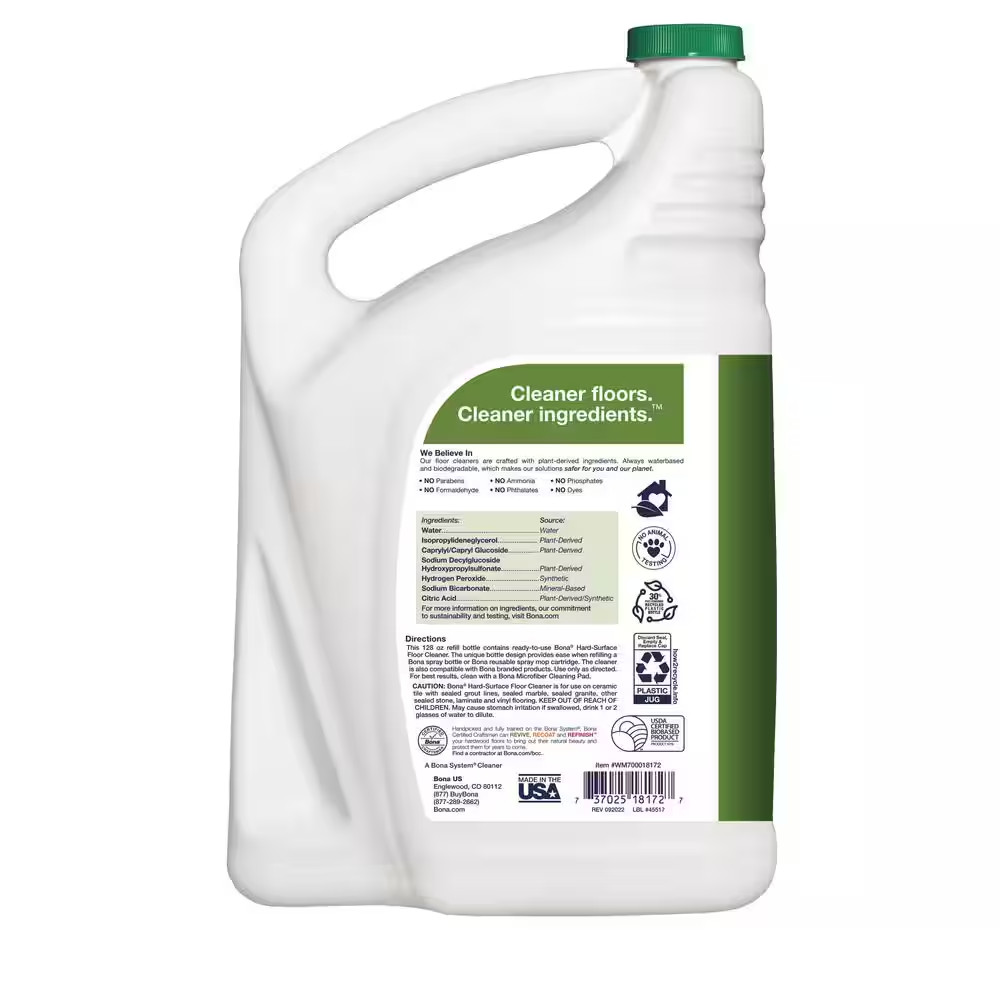128 Oz Hard-Surface Floor Cleaner (2-Pack)