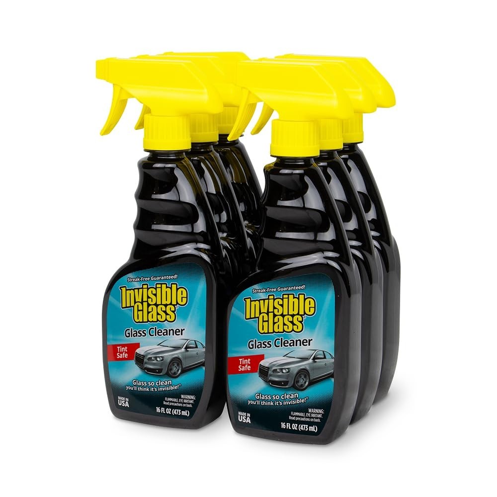 Premium Streak-Free Glass Cleaner Spray for Car Windshields & Home Windows – 16