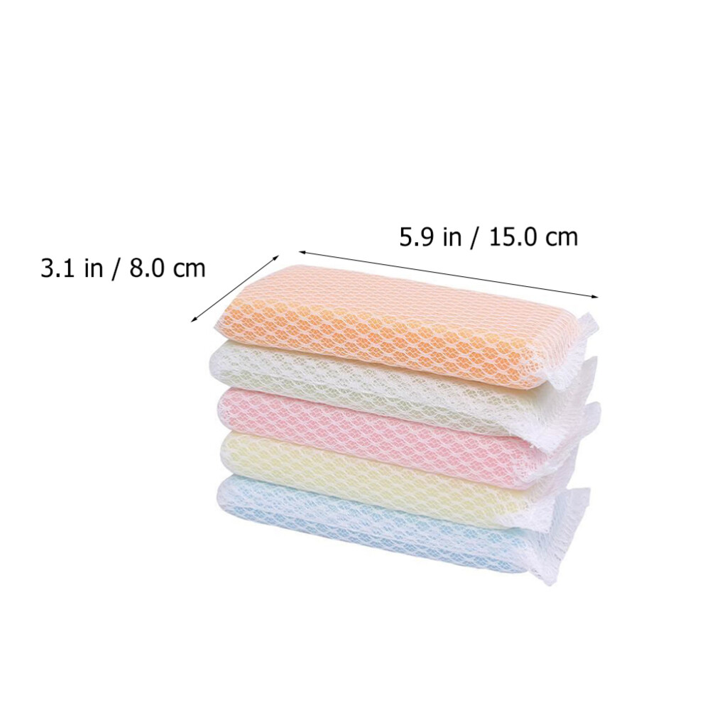 10pcs Scouring Pad Sponge Scrubber Cleaning Dishcloth Kitchen Dish Washing Cloth