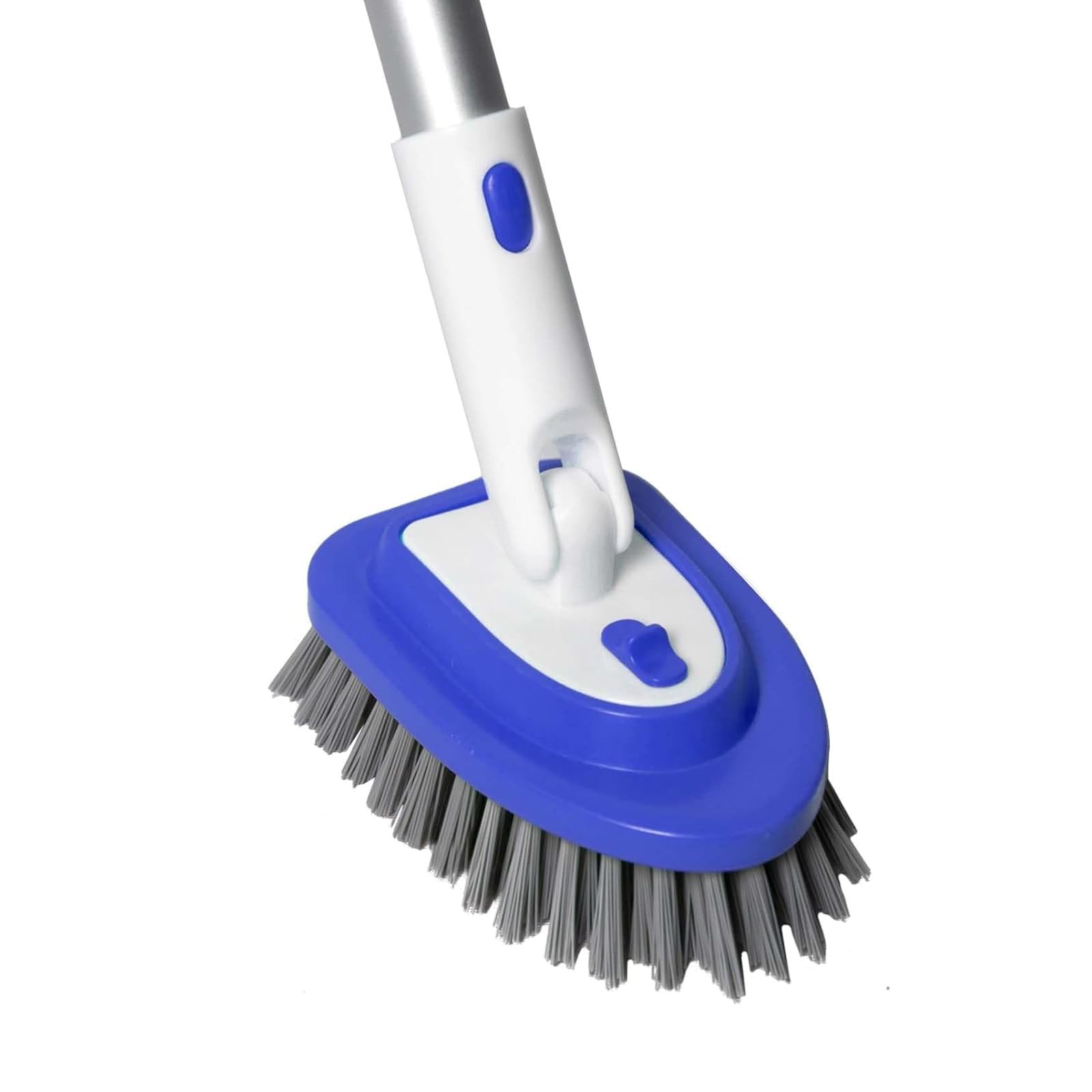 3-in-1 Floor Scrubber and Bathtub Cleaner with 52-Inch Adjustable Long Handle…