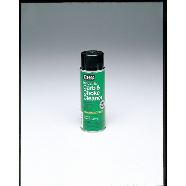 Crc 03077 Carburetor And Choke Cleaner, 12 Oz, Aerosol Spray Can, Solvent,