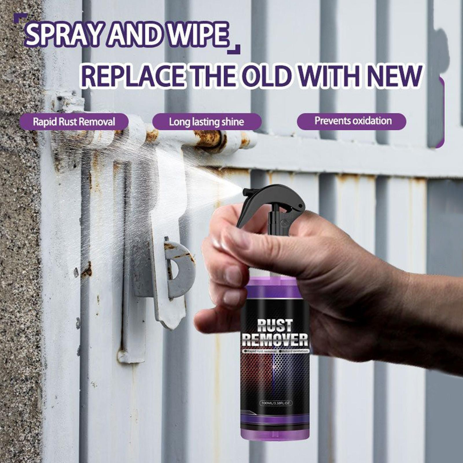 Rust Remover Spray For Metal Surfaces – Automotive & Home Use 100ml