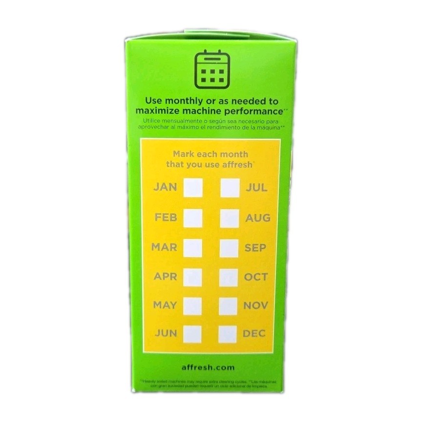 Affresh Dishwasher Cleaner, Helps Remove Limescale and Odor-Causing Residue, 6