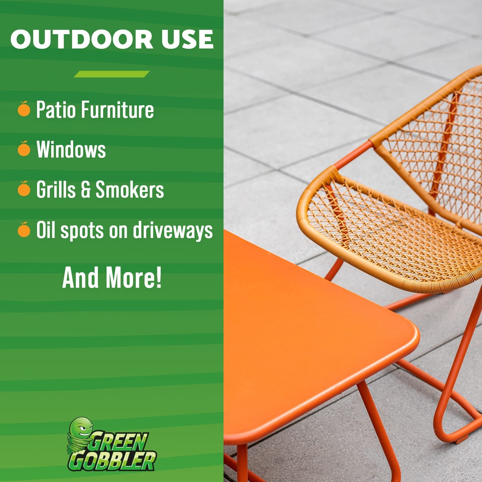 Concentrated Orange Oil Cleaner – Multi-Purpose Home & Outdoor Use – 32 oz (2 Pa