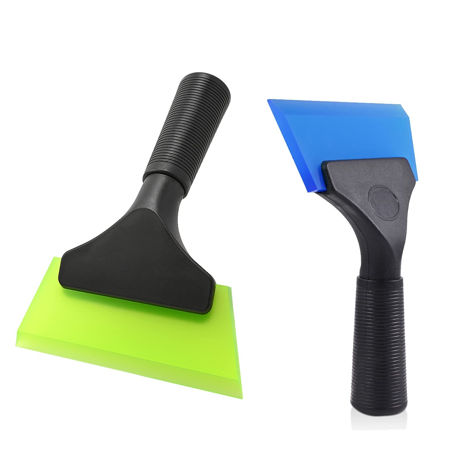 Small Squeegee with 5 Inch Dark Blue & Green Blade Mini Wiper Window Tinting …