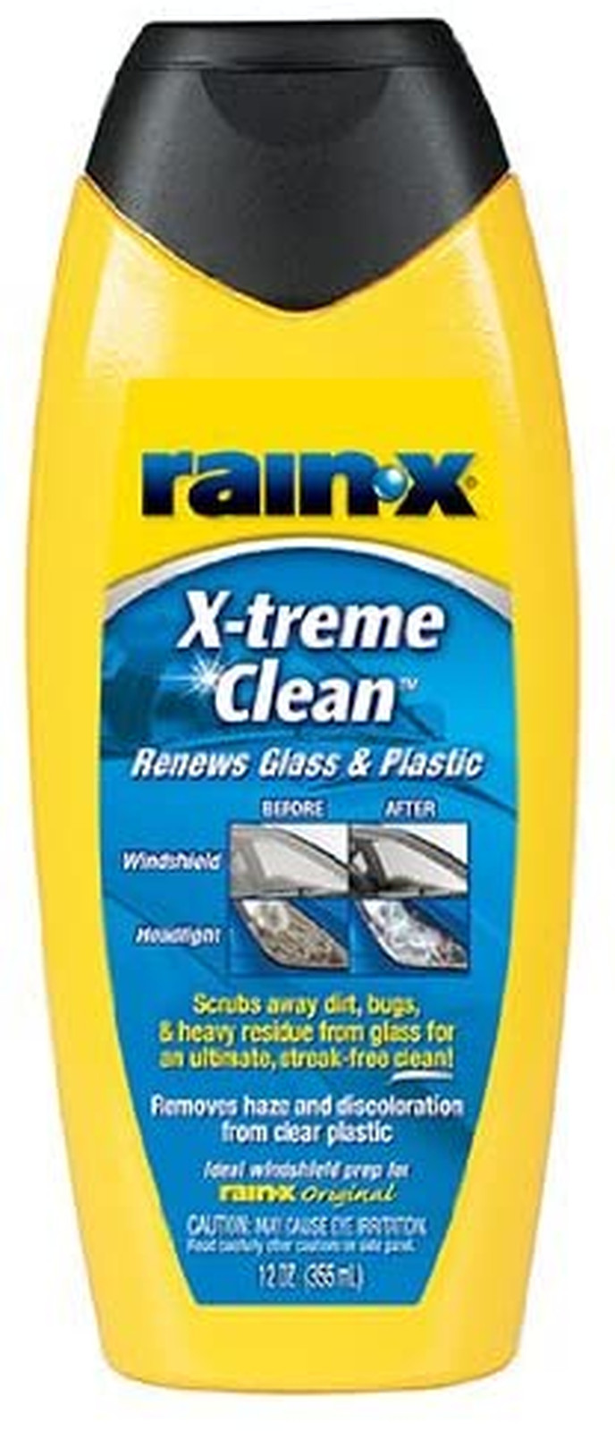 Rain-X 5080217 X-Treme Clean Glass Cleaner – 12 Fl Oz.