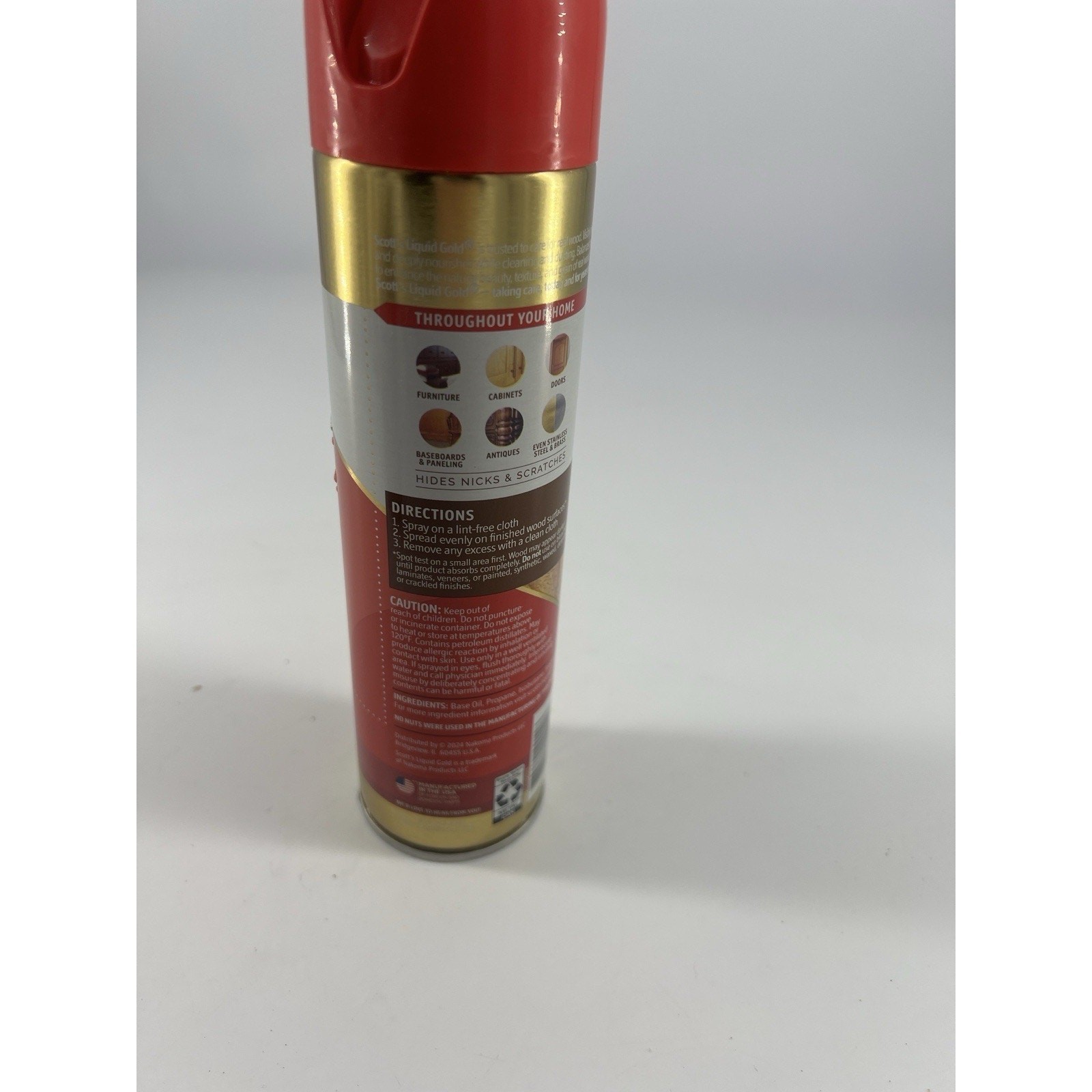 Scotts Liquid Gold wood Care Natural Oil Cleaner Nourisher Cleaning