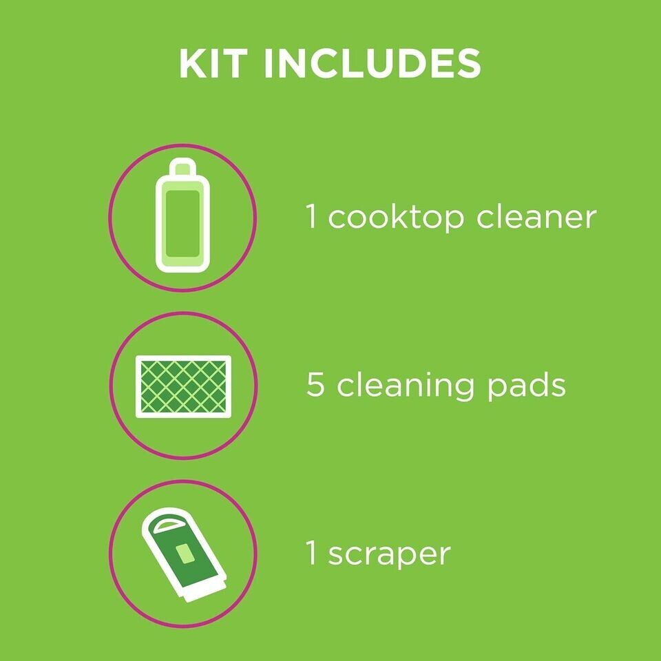 NEW OEM Affresh Cooktop Cleaner Kit for Whirlpool WCI55US0JS01