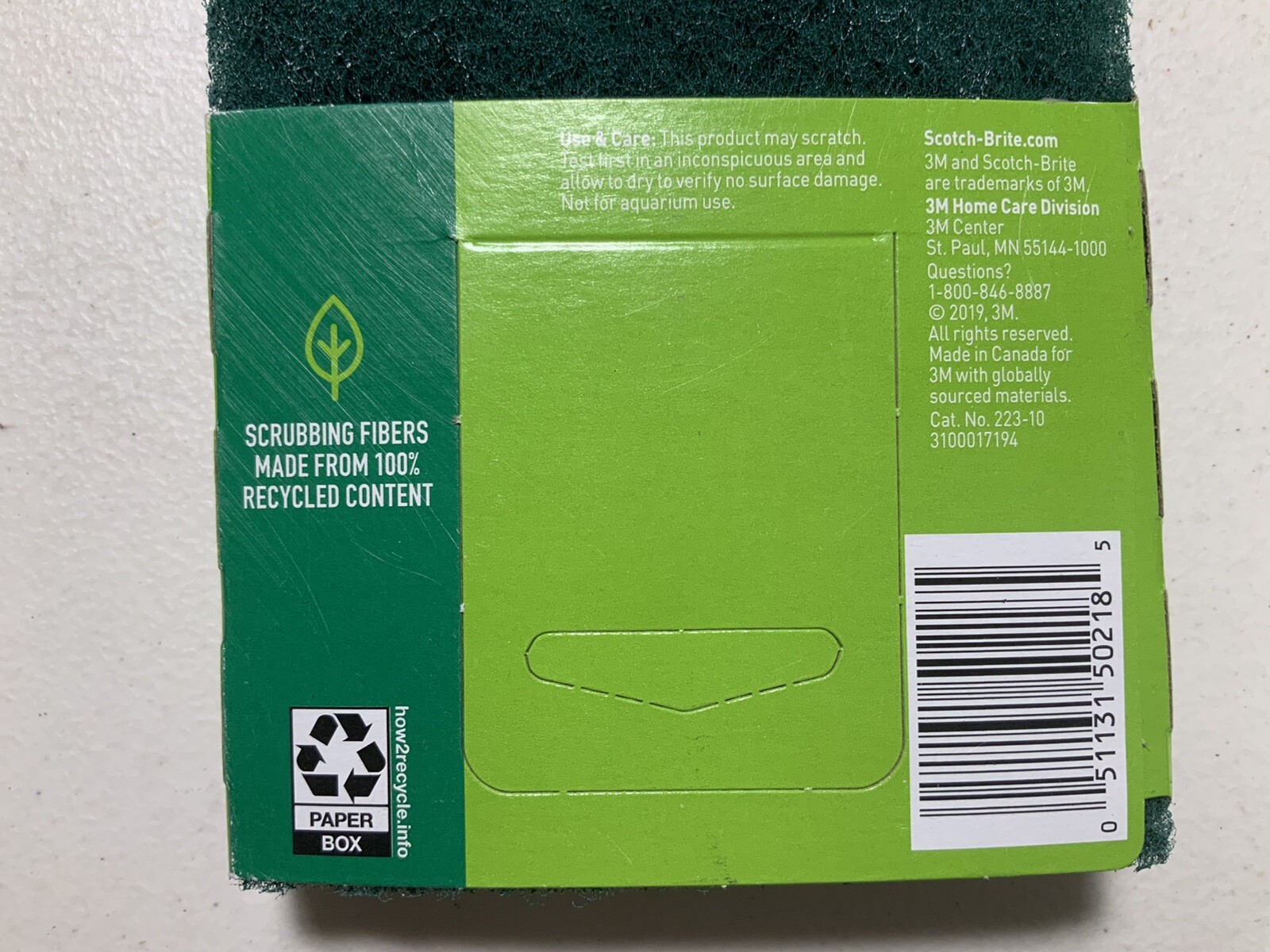 Scotch-Brite SCOUR PADS 3 ct All-Purpose Heavy Duty Absorbent Kitchen 223-10 NEW