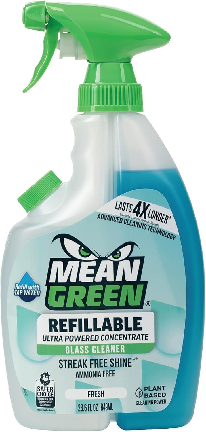 Mean Green Refillable Glass Cleaner Concentrate, 14.3 oz – 396270