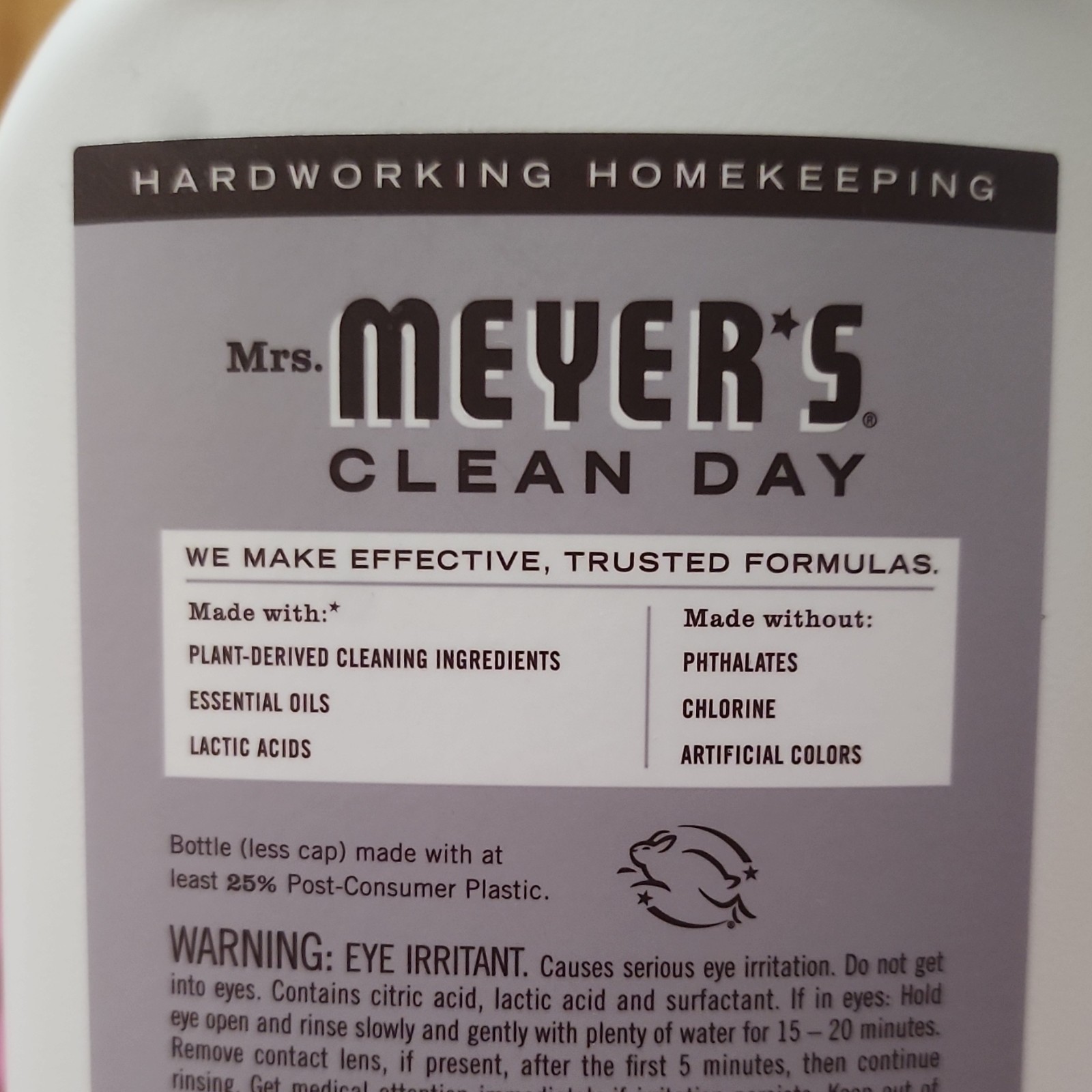 Mrs. Meyer’s Clean Day Toilet Bowl Cleaner Lavender Phthalate-Free Liquid