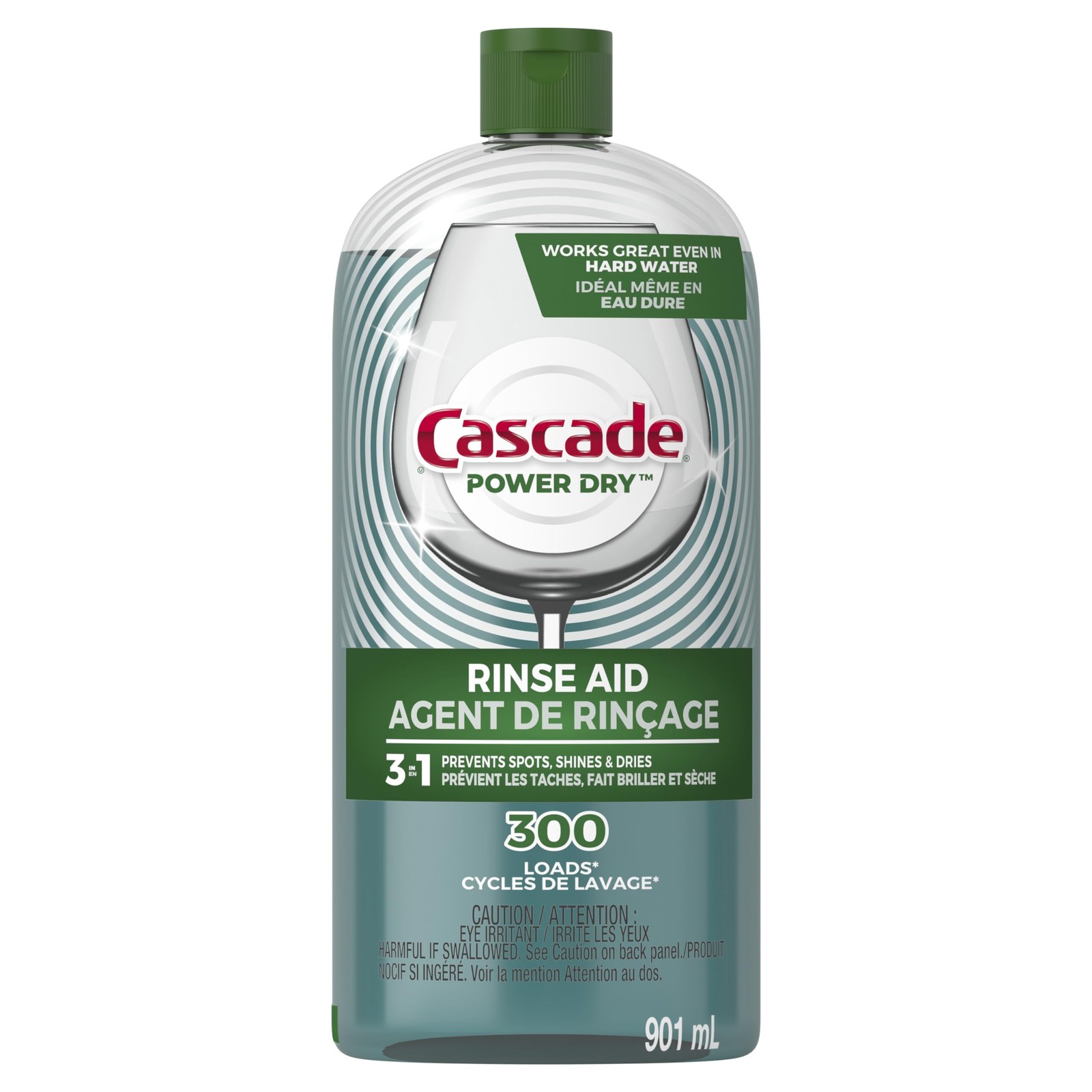 Cascade Platinum Power Dry Dishwasher Rinse Aid, 30.5 30.63 Fl Oz (Pack of 1)
