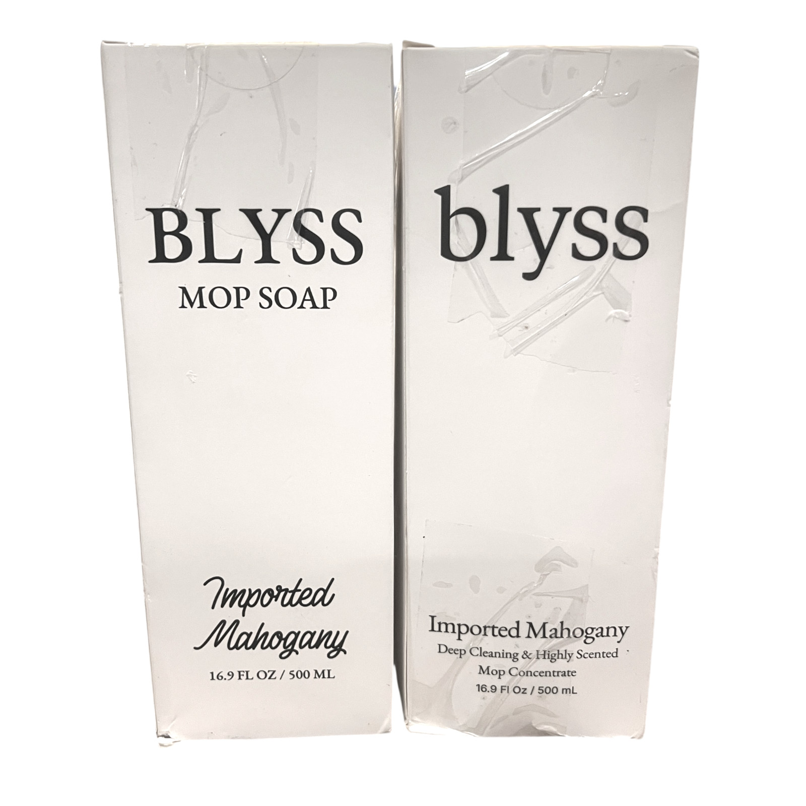 Bliss Imported Mahogany Mop Soap Concentrate 16.9 Oz Lot of 2 NEW