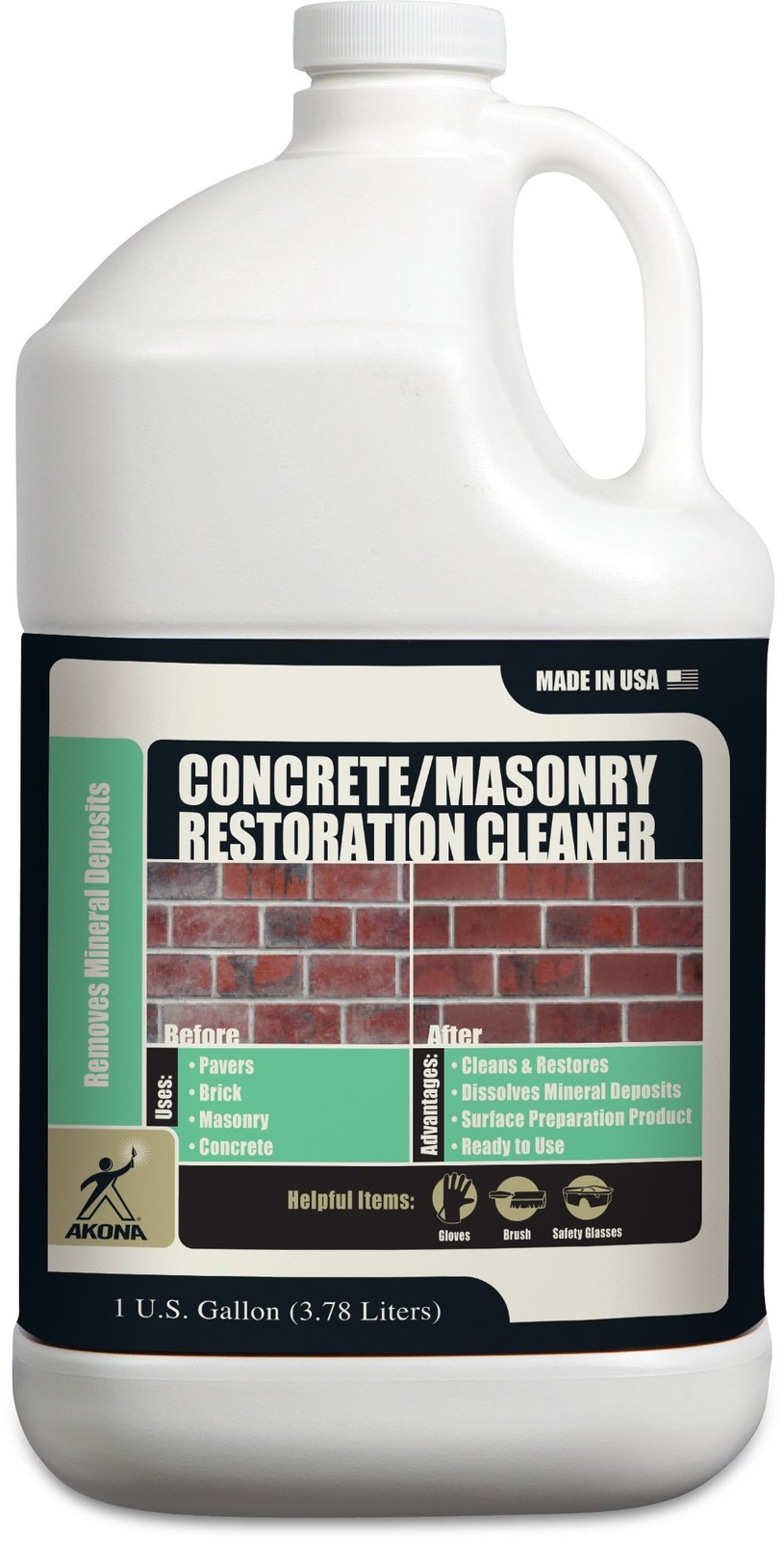 Concrete/Masonry Restoration Cleaner, 1 Gallon