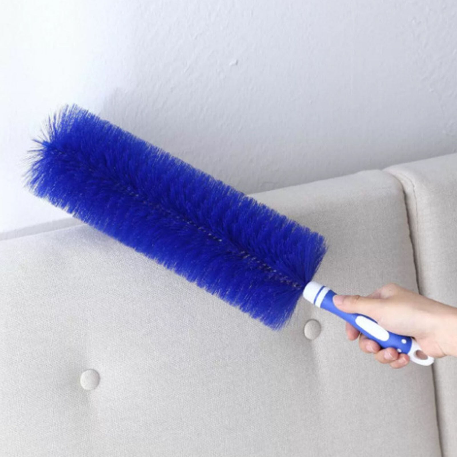 Fan Dusting Wand Bendable Brush Duster Household Dust Sweeper for Fans AC Units