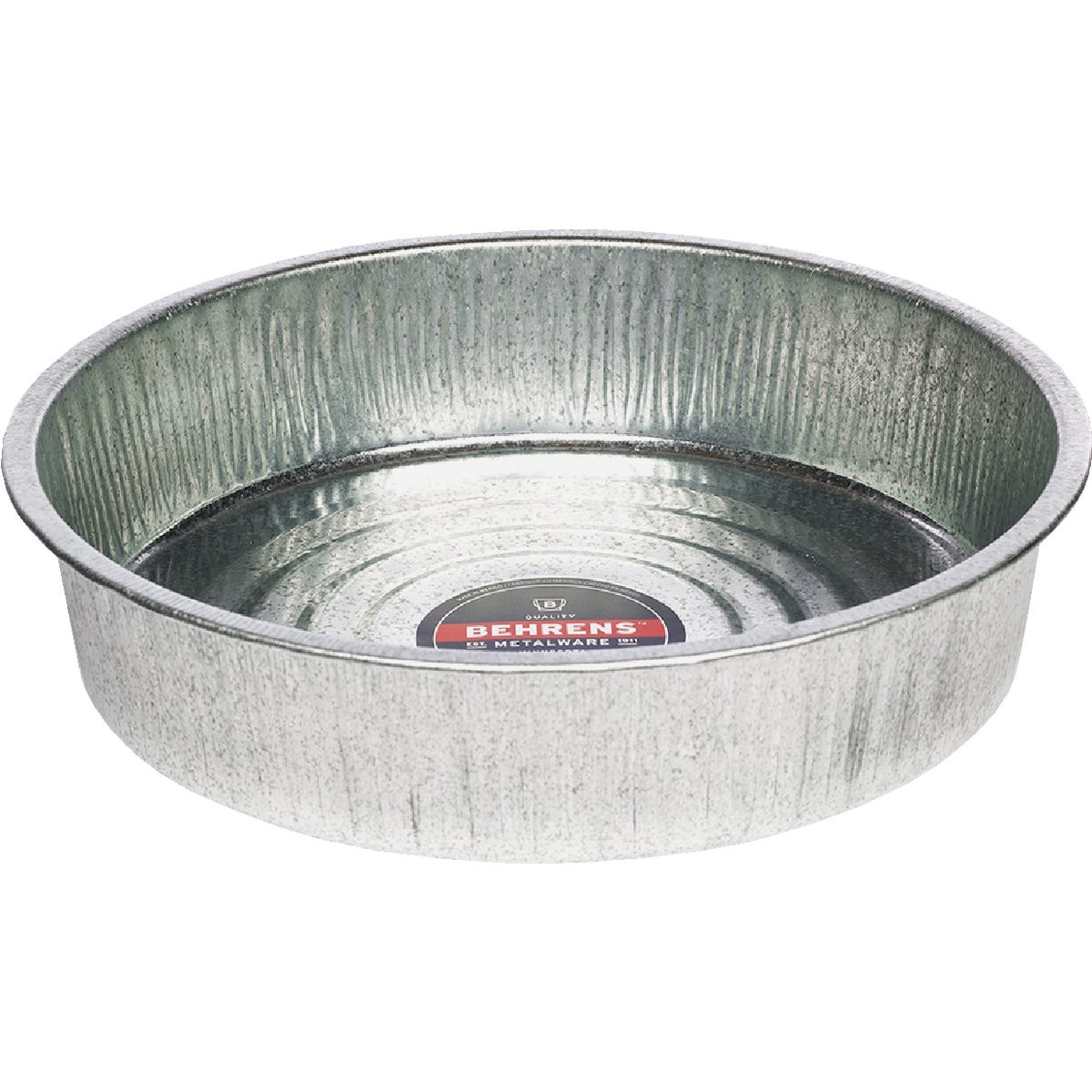 Behrens 3 Gal. Galvanized Utility Pan 2168 Behrens 2168 085995001737 Galvanized