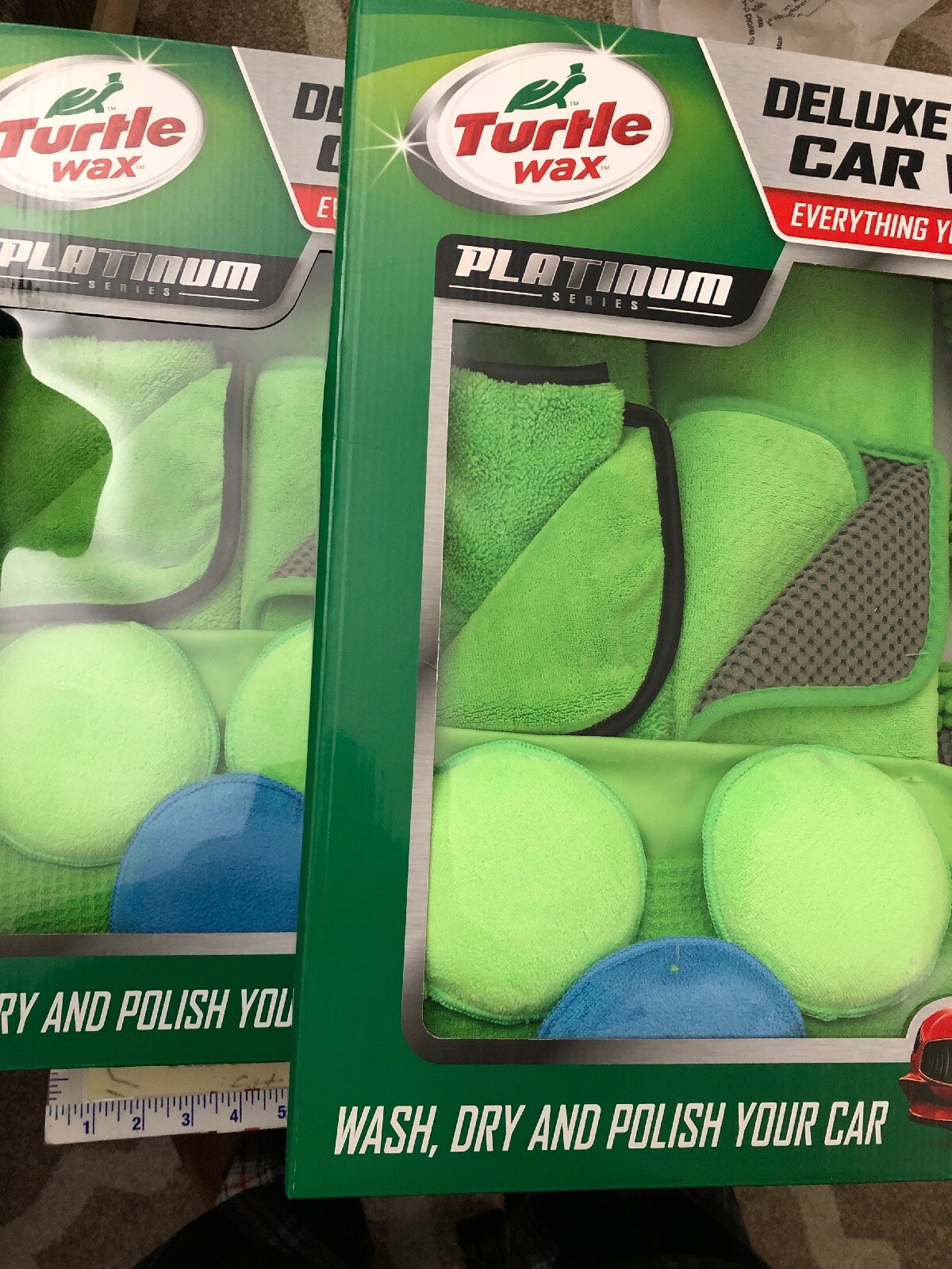 NEW 2X 12PC NEW Turtle Wax DELUXE Platinum Car Wash Club Pack