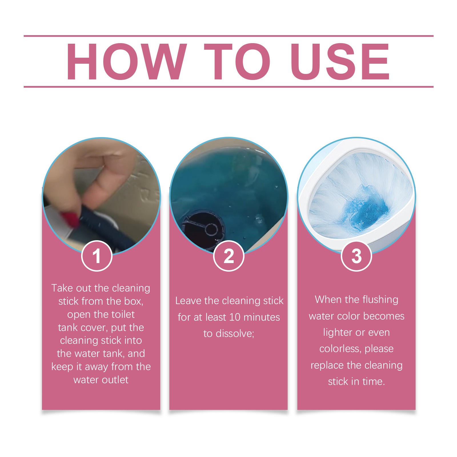 Jakehoe Eau De Toilette Stick Toilet Cleaning Deodorizing Odor Cleaning Toilet F
