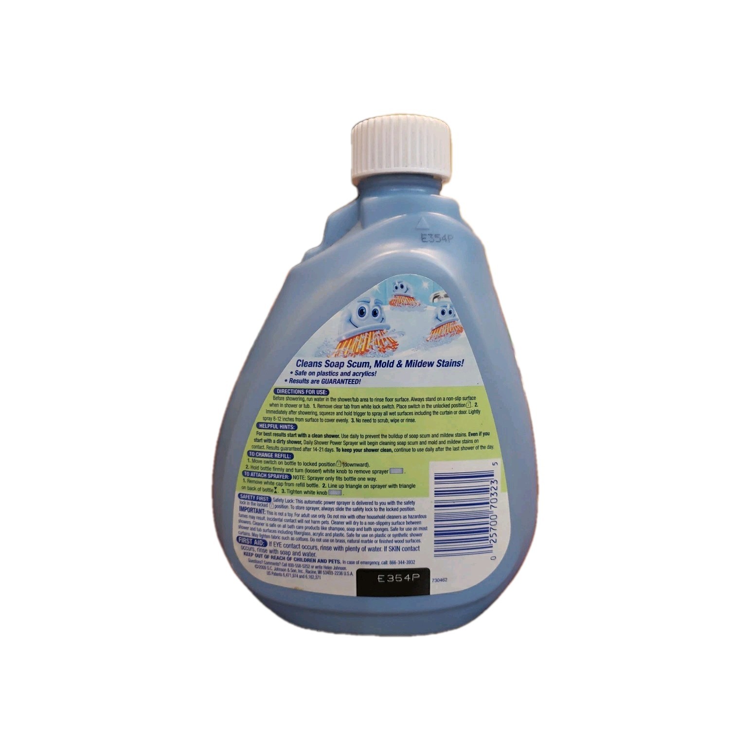 New Scrubbing Bubbles Daily Shower Power Sprayer Refill 30 Fl Oz SC Johnson