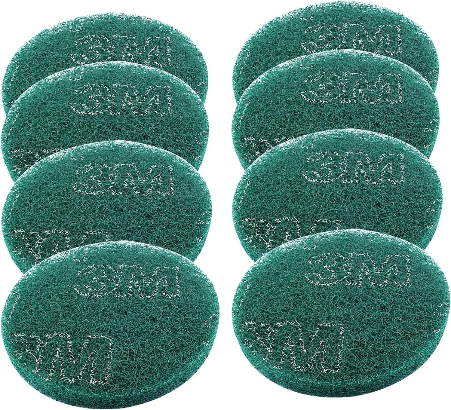8Pcs Scrub Pads Round Scrubber Scouring Pads Abrasive Scuffing Tool for Home …
