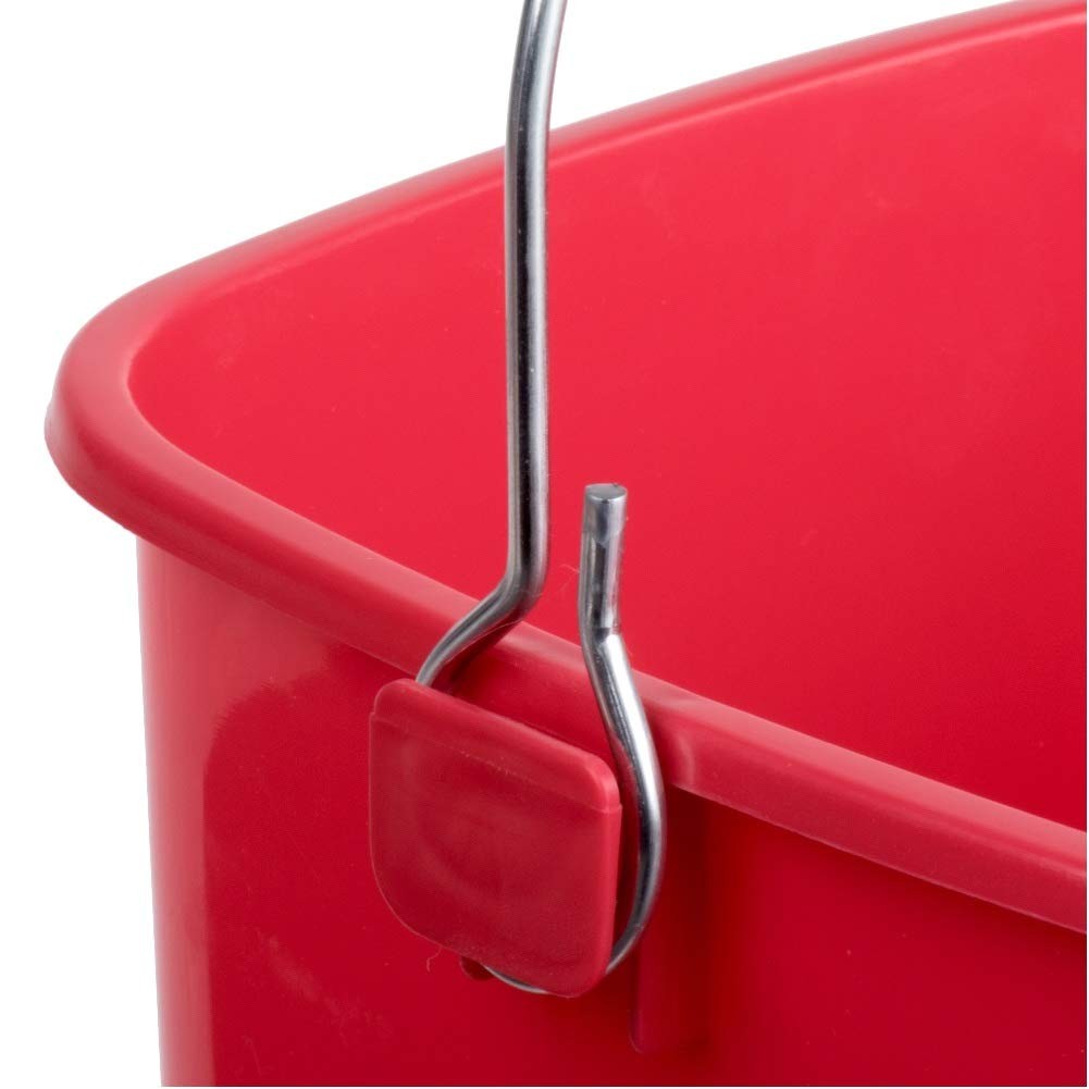 Noble Products KP97RDNBL/KP97GNNBL Square Pail 2 Count (Pack of 1), Green,red