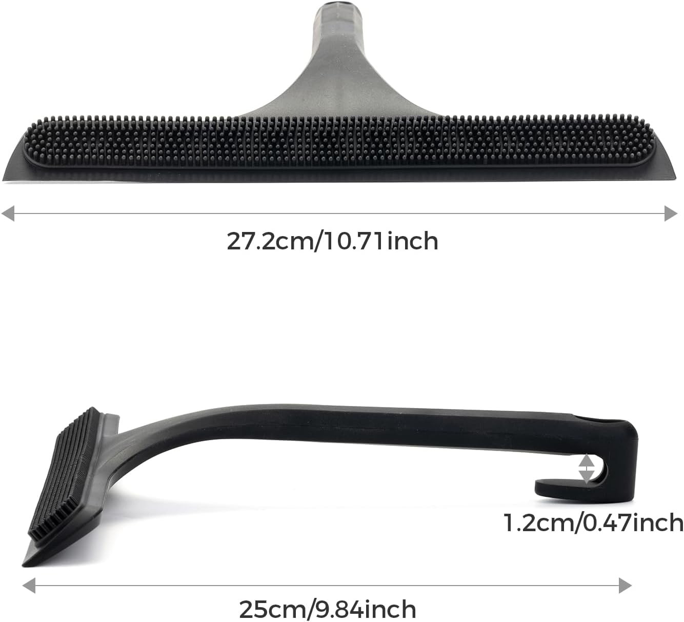 10.7“ Wide All-Purpose Shower Squeegee for Glass Doors, Squeegee for Shower Glas
