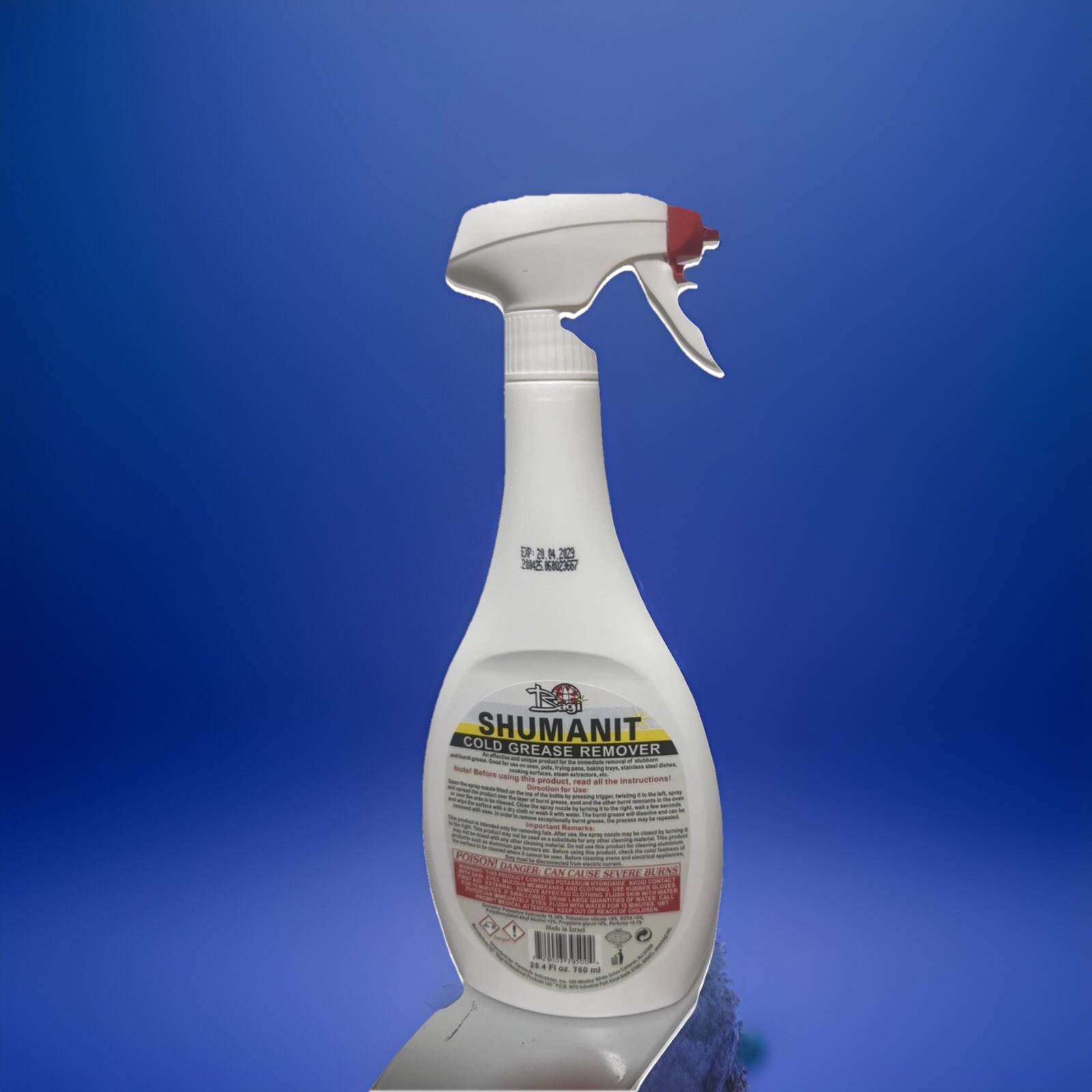 SHUMANIT Cold Grease Remover 25.4FL Oz