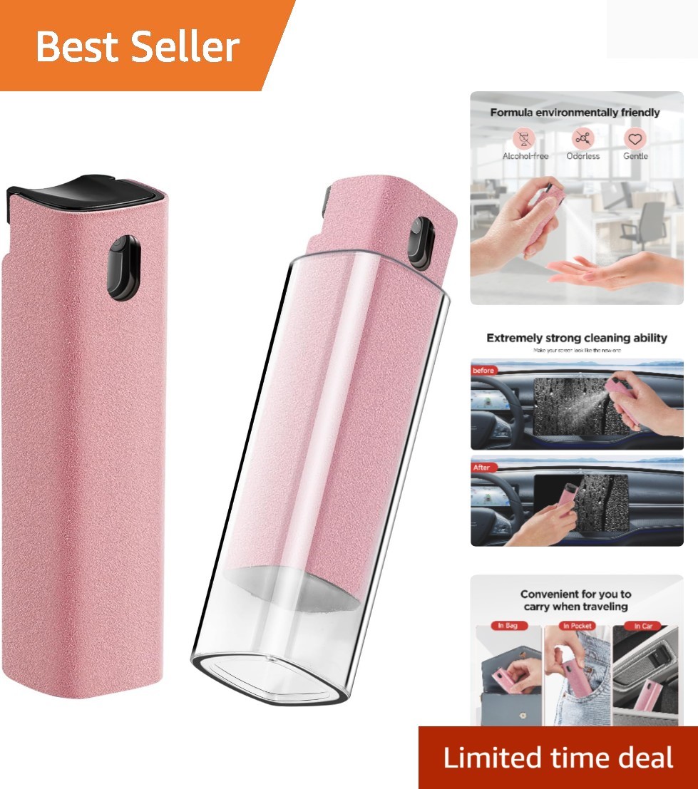Screen Cleaner, All-in-One Spray & Wipe Cleaner, with Transparent Protective …