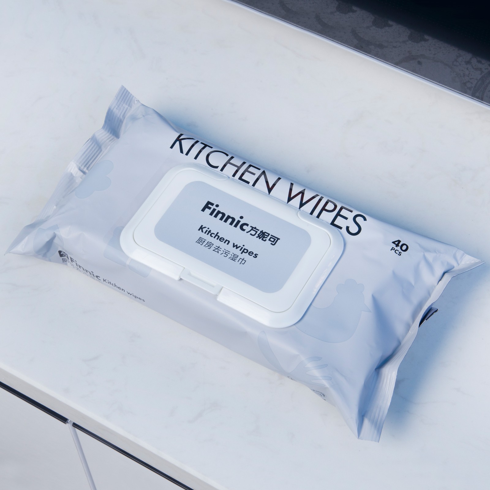 4Pack Kitchen Cleaning Wipes Multi Surface Degreaser Household Cleaning Cloths